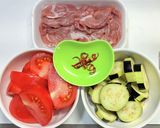 豚こま肉とナスのピリ辛トマト煮作り方1写真