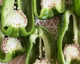 ピーマンの種も使ったピーマンの肉詰め作り方1写真