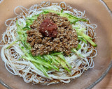 火を使わずに簡単♪梅納豆そうめん作り方3写真