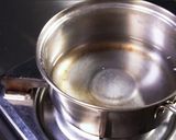 黄金に輝く冷やしだし鮭茶漬け作り方1写真
