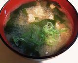 ワカメと挽肉のお味噌汁作り方5写真