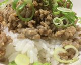 トビウオのミンチで簡単トビウオそぼろ丼♬作り方8写真
