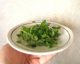 蓼藍の天ぷら作り方2写真