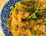 鶏肉のゴーヤー親子丼作り方4写真