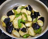 簡単5分！茄子の甘ポン酢炒め作り方4写真