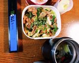 焼きそばソースで！簡単にも！野菜炒め弁当作り方9写真