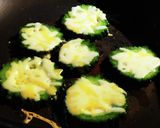 ワタと種は捨てない2️⃣ゴーヤのチーズ素焼き作り方3写真