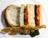 トマトサンド トマトソース&チーズの羽根作り方11写真