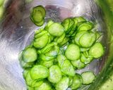 鯖缶で元気チャージ(^^)vサバきゅうり作り方2写真