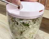 ふんわりヘルシー＊大葉えのきバーグ作り方2写真