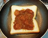 フライパンでカレーorハヤシホットサンド作り方1写真