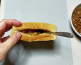 フライパンでカレーorハヤシホットサンド作り方7写真