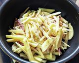 ベーコンチーズのバターじゃがいも焼き作り方4写真