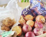 ダシダdeガーリックバターポテト☆お弁当作り方1写真