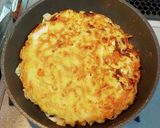 コーンとチーズのお好み焼き作り方6写真