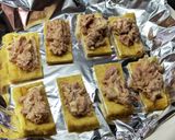ツナチーズマヨネーズのふわふわ油揚げ焼き作り方3写真
