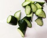 大量消費！大葉ときゅうりの塩昆布和え作り方1写真