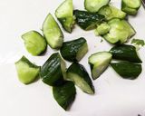 大量消費！大葉ときゅうりの塩昆布和え作り方2写真