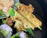 オクラのチーズ焼き作り方4写真