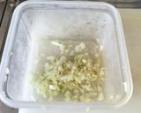 たくわんの和風ハンバーグ作り方1写真