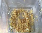 たくわんの和風ハンバーグ作り方3写真