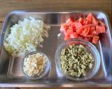 【腸活】大豆ミートのキーマーカレー作り方1写真