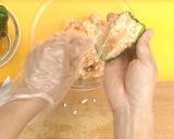 ピーマンの肉詰めタルタルソース【食遺産】作り方3写真