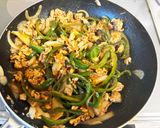 豚肉と野菜のナポリタン炒め作り方7写真