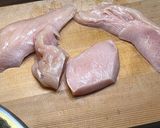 鶏肉とブロッコリーのごま和え作り方2写真
