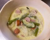 簡単！塩分控えめ　夏野菜の豆乳スープ作り方3写真