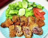 大阪式♪牛ロースのミルフィーユ・ビフカツ作り方12写真