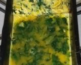 ホウレン草入り卵焼き作り方2写真