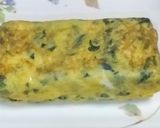 ホウレン草入り卵焼き作り方4写真