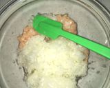 鶏ミンチと豆腐のハンバーグ作り方1写真