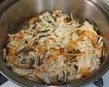 切り干し大根と大豆の煮物作り方3写真