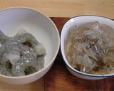 新鮮トマトで作る、簡単エビチリ☆作り方1写真