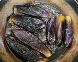 こってりトロトロ♪なすの梅シソ蒲焼き丼作り方4写真