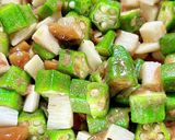 ネバネバ野菜の梅おかか和え作り方5写真