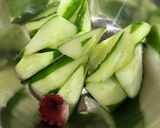 簡単！ピリ辛！タコと胡瓜のシラチャ和え作り方1写真