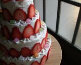 strawberry　tower作り方20写真