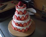 strawberry　tower作り方17写真