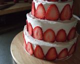 strawberry　tower作り方16写真