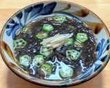 オクラとモズクのトロトロ汁作り方6写真