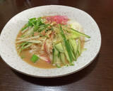 冷やし中華風　味噌だれそーめん作り方7写真