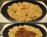 美味ドレとバターで牛盛りバターライス！作り方3写真