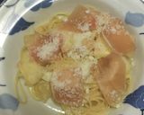 桃と生ハムの冷製スパゲティ作り方15写真