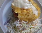 簡単！スクランブルオムバーグ作り方5写真