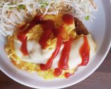 簡単！スクランブルオムバーグ作り方6写真