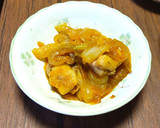 鶏とねぎの韓国風炒め作り方4写真