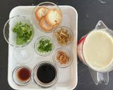 台湾風豆乳スープ シェントウジャン作り方1写真